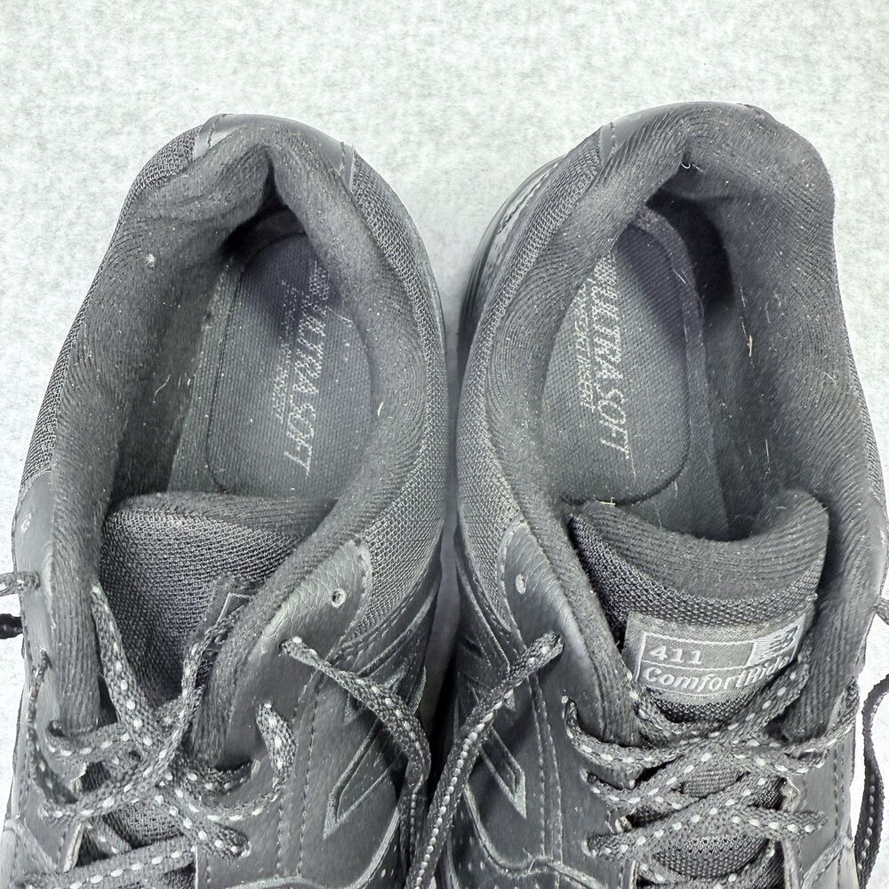 New Balance 411 ComfortRide Walking Shoes Womens 9 Black Excellent WA411LK1 - Picture 7 of 9